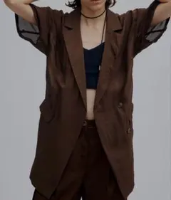 Aneri Vintage / LUSTER SHEER HALF JACKETのサムネイル