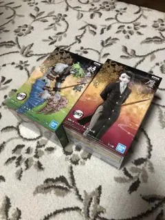 鬼滅の刃 フィギュア 妓夫太郎 魘夢 ２体セット 鬼 おに ぎゅうたろう えんむ