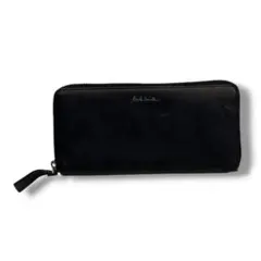 Paul Smith ポールスミス長財布　ポールドローイング ラウンドジップ　黒