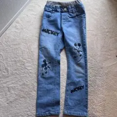 BABYDOLL　ベビードール　ミッキーマウス　デニムパンツ　120