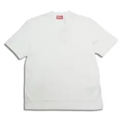 DIESEL ホワイト Tシャツ ロゴ入り