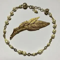 ☆KENZO ヴィンテージ ブレスレット リーフモチーフ ゴールド☆ - メルカリ
