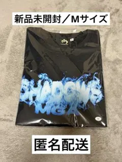 ミセス SHADOWS ヴィンテージライク ロゴTシャツ ブラック Mサイズ