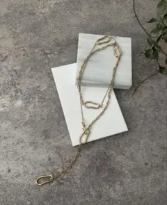 アデルビジュー NUAGE double chain layerd ネックレスのサムネイル