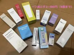 韓国スキンケア　まとめ売り‼️減らすことに−100円（最低3個まで）　新品・未使用
