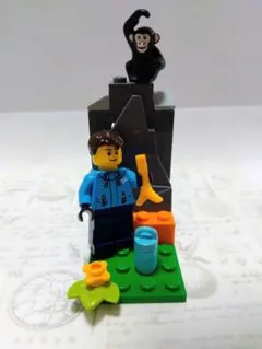 LEGO ミニフィグ　おさるのパンチ Punch the Monkey Zooのサムネイル