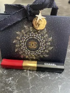 CHANEL 口紅 ラッピングとホリデーチャームセット