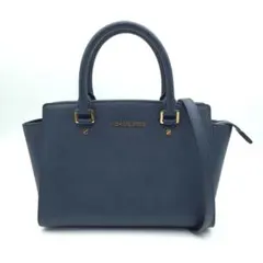 未使用 Michael Kors マイケルコース サッチェル ハンドバッグ レザ