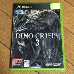 Xbox / ディノクライシス3 DINO CRISIS 3 動作確認済み