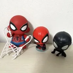 MARVEL スパイダーマン フィギュア 3体セットのサムネイル