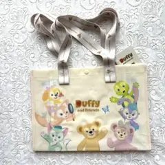 上海ディズニー　ダッフィー＆フレンズ　ショッピングバッグ　エコバッグ　Sサイズ
