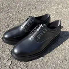 ZARA ビブラムソール チャンキー レザーシューズ 26cm vibram - メルカリ