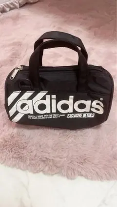 Vintage adidas アディダス トレフォイルロゴ ミニ ドラムバッグ