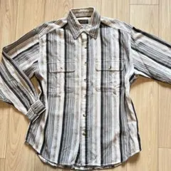 【オススメ】ジャーナルスタンダードホームステッド シャツ ストライプ コットンM