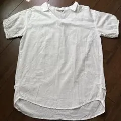 サマンサモスモス スキッパーシャツ風チュニック