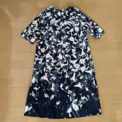 S' Max Mara 柄 ワンピース 膝丈のサムネイル