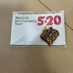 嵐　5x20 キーホルダー 紫