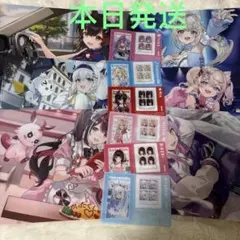 ホロライブ　クリアファイル6枚クリアシート6枚 コンプリート