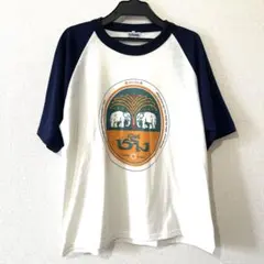 美品 Y2K 00年代 チャンビール　ラグランTシャツ　SAME SAME