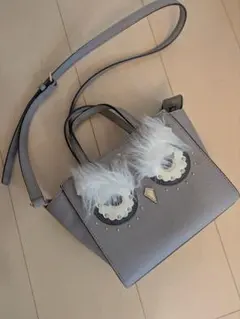 ケイト・スペードグレーショルダーバッグ