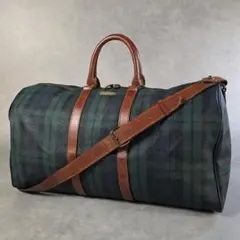 Polo Ralph Lauren ボストンバッグ チェック柄 - メルカリ