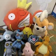 美品　ポケモン　ぬいぐるみ　９体セット！
