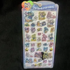 【正規品】うるちゅるポップシール　ディズニー　ドナルド　デイジー
