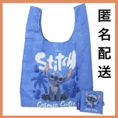 ディズニー Disneyスティッチ エコバッグ Aloha 青