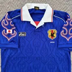 香*織様 1998 W杯 日本代表 JFA asics ゲームシャツ 90s ブ 1998 W杯 日本代表 JFA asics ゲームシャツ 90s - メルカリ