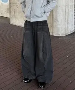 epnok Switch slab wide denim pants Sサイズ