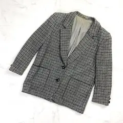 Ferragamo テーラードジャケット 千鳥格子 MADE IN ITALY - メルカリ