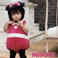 ミニーちゃん　なりきりロンパース　コスプレ　着ぐるみ　フタフタ　バースデイ