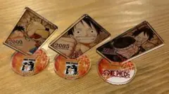 ワンピース モンキー・D・ルフィ アクリルスタンド 3種セット