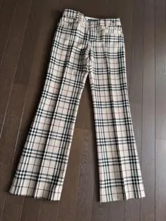 BURBERRY 現行タグ ノバチェック コットン パンツ 14Y 164cm - メルカリ