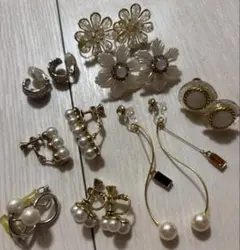 【USED/バラ売り不可】イヤリング 8点セット まとめ売り