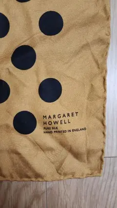 MARGARET HOWELL シルクドットスカーフのサムネイル
