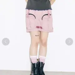 X-girl CYBER NYLON SKIRT
