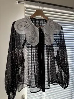 ZARA フリルブラウス