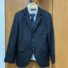 卒園式/入学式用　フォーマルスーツ　ストライプ　キッズ　男児