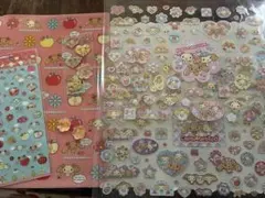 シナモエンジェルス　大きめのシールなど　レア