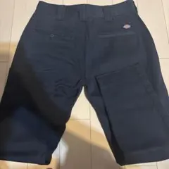 Dickies ブラック ワークパンツ