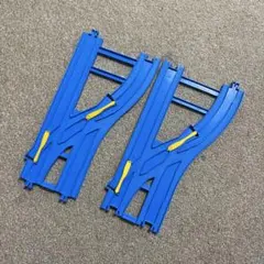 プラレール 複線幅広ポイントレール 2本セット