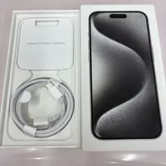 iPhone 15 Pro 箱のみ 付属品あり