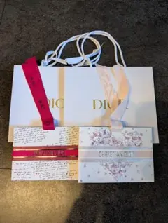 Dior 2026 限定 桜ハートギフトバッグ ショッパー 紙袋 ギフトボックス