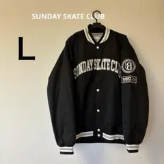 Sunday Skate Club ブラックスタジャン B系 y2k - メルカリ