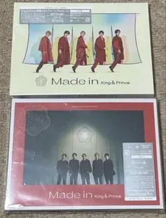 Made in King & Prince CD+DVD 2形態セット