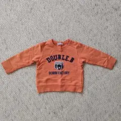 ミキハウス　ダブルビー　ビーくん　トレーナー　90cm