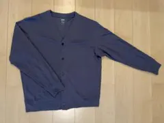 UNIQLO エアリズムコットンカーディガン　グレー　XLサイズ