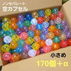 m*n様 空カプセル 小さめ 170個 ノンセパレート 2つ爪 カプセル 大量