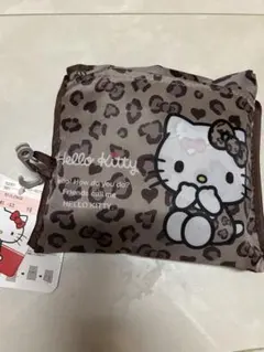 【新品未使用】 ハローキティ ヒョウ柄 エコバッグ ショッピングバッグ しまむら